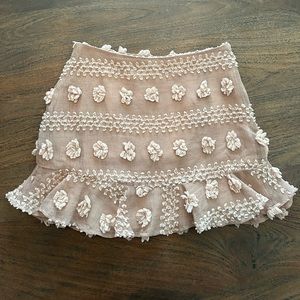 &merci mini skirt size M